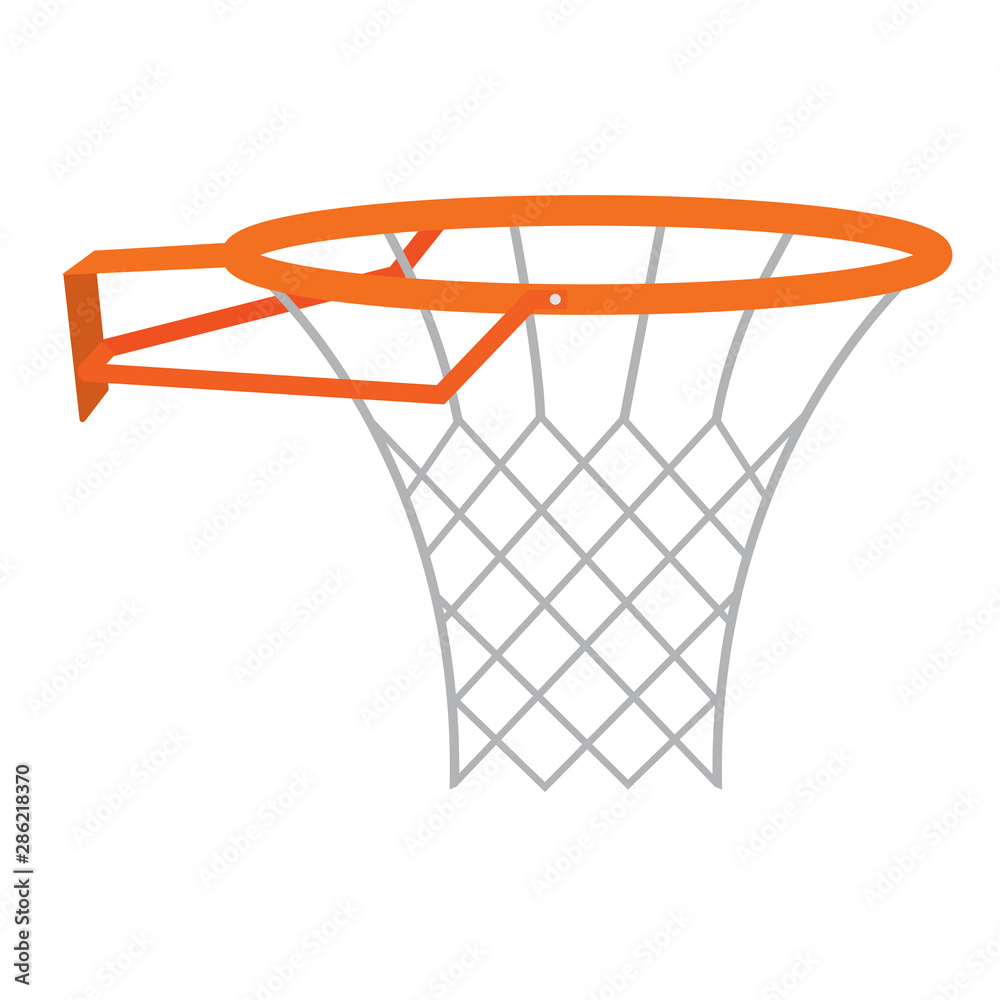 abstract basketball basket