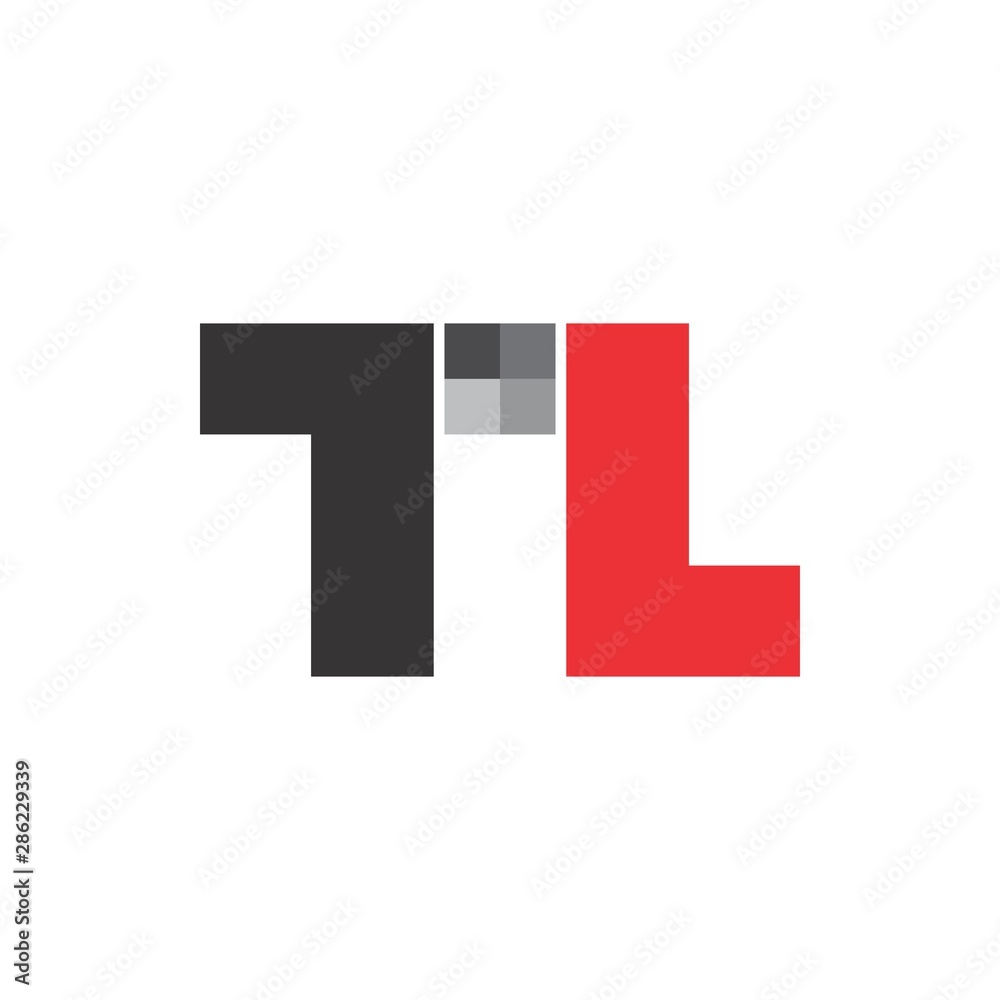 TL letter logo design vector