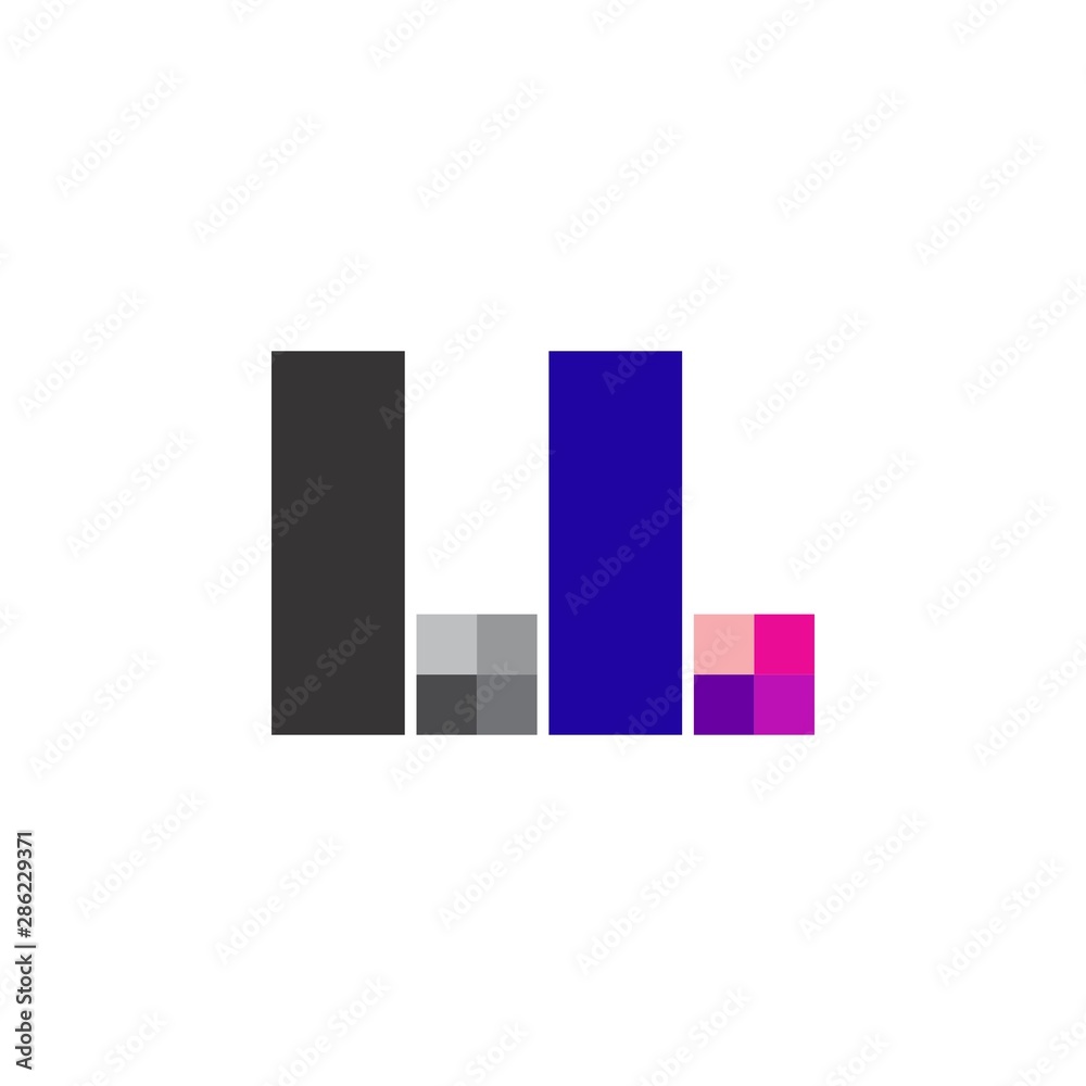 LL letter logo design vector LL letter logo design vector