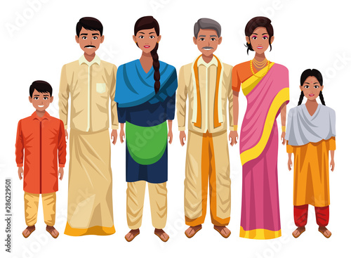 indian asian oriental culture cartoon