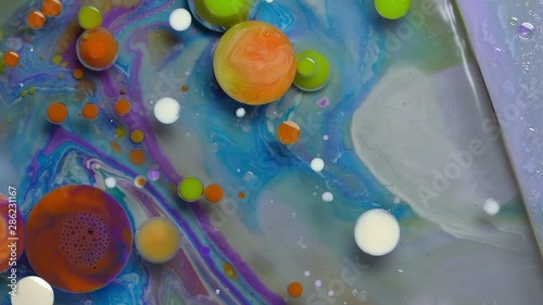 Macro Experimental Colors Video Background