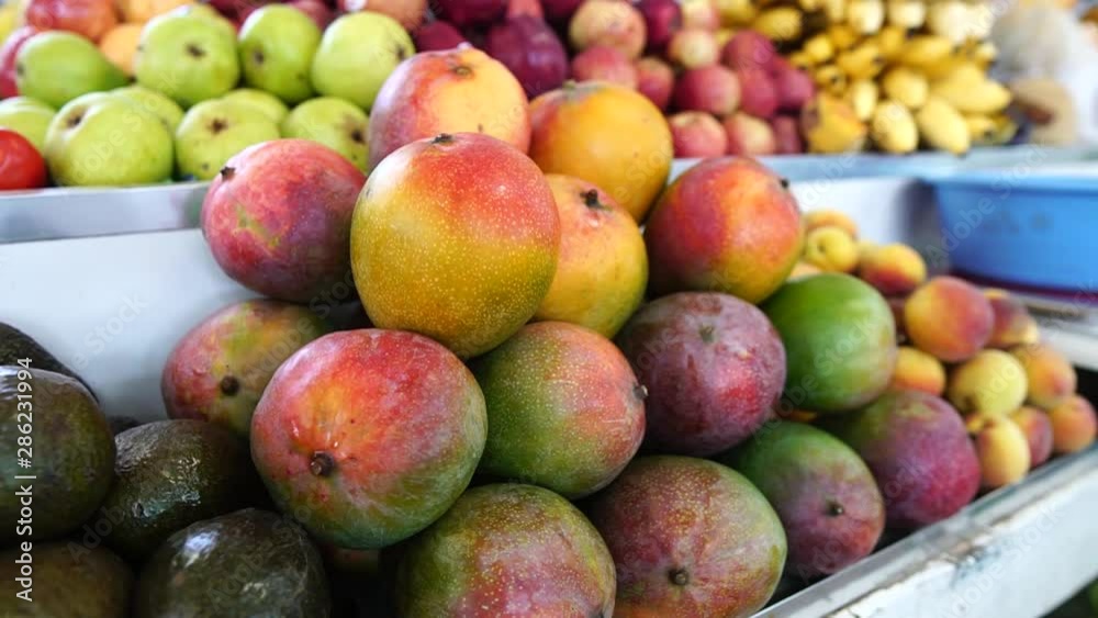 mango in the market on display mango in the market on display