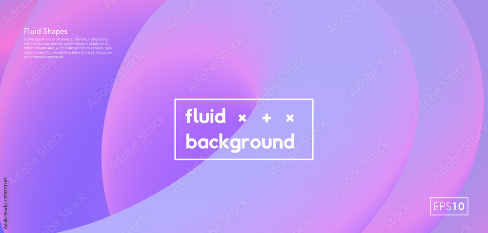 Fluid abstract background. Modern vibrant color gradient illustration. Liquid poster futuristic design. Fluid abstract background. Modern vibrant color gradient illustration. Liquid poster futuristic design.