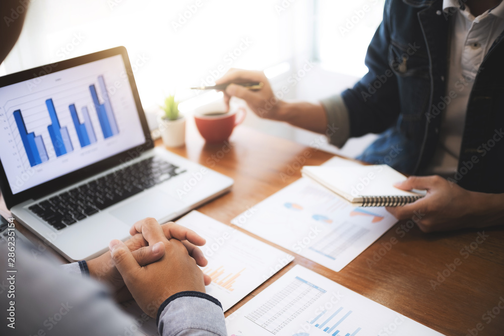 Business concept, A group of team in conference brainstorming cooperation. Business concept, A group of team in conference brainstorming cooperation.