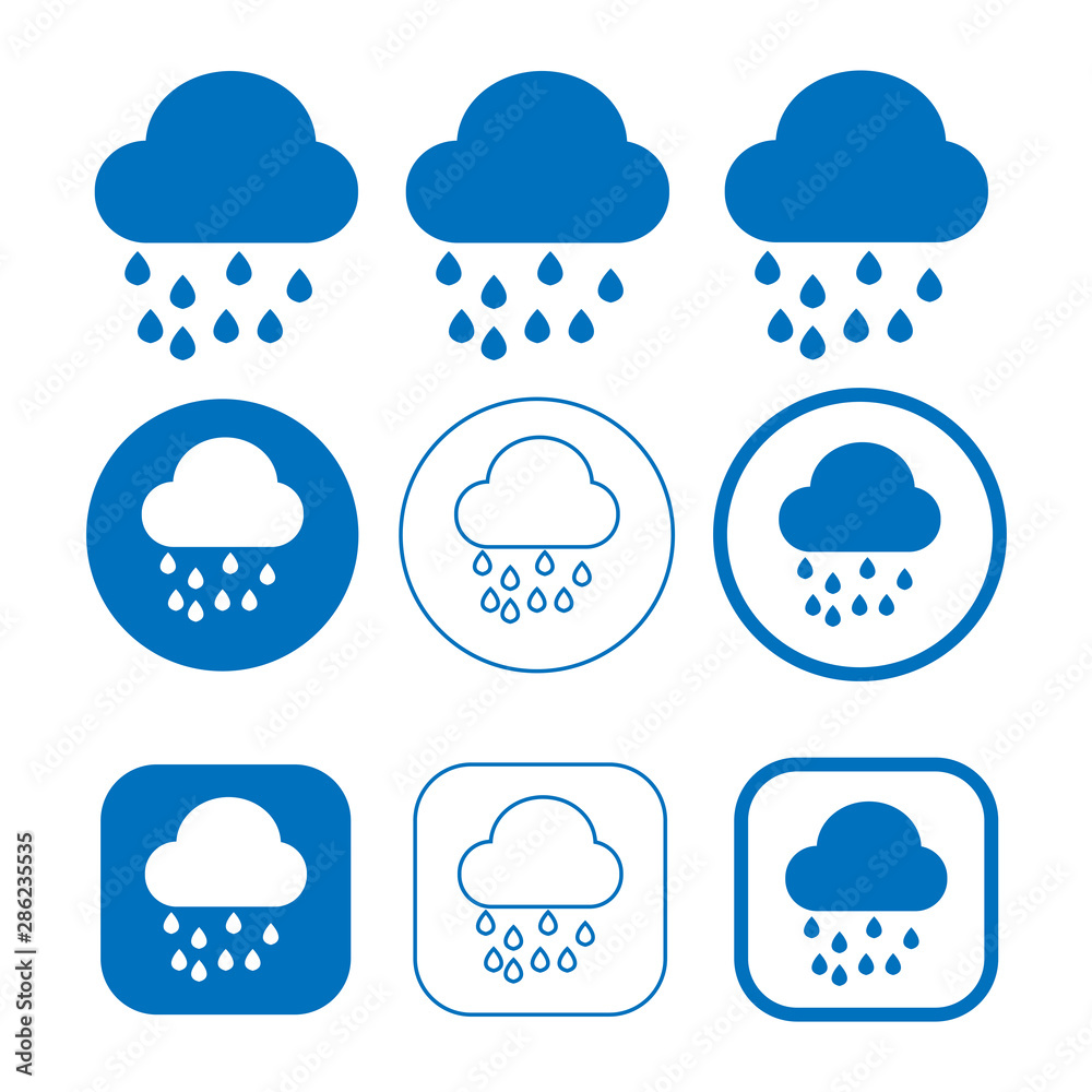 Simple Cloud icon sign for web and app Simple Cloud icon sign for web and app