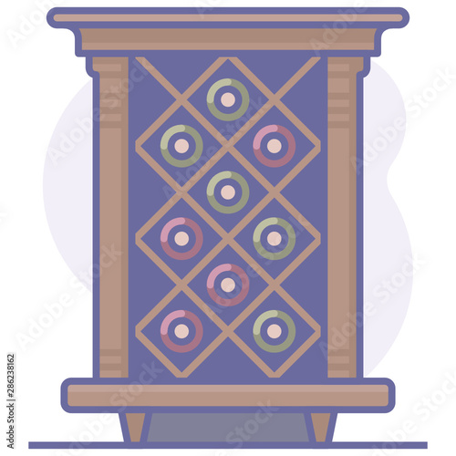 Wine cabinet