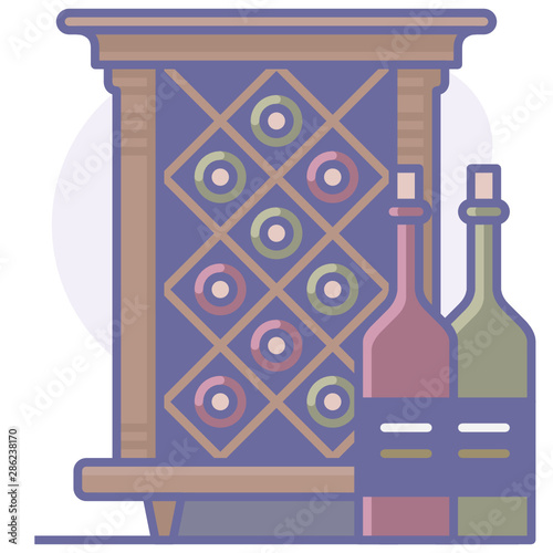 Wine cabinet