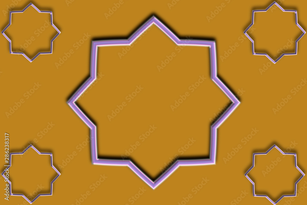 abstract background with hexagons