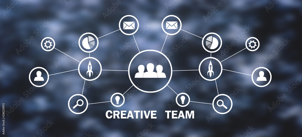Creative Team. Business, People, Teamwork Creative Team. Business, People, Teamwork