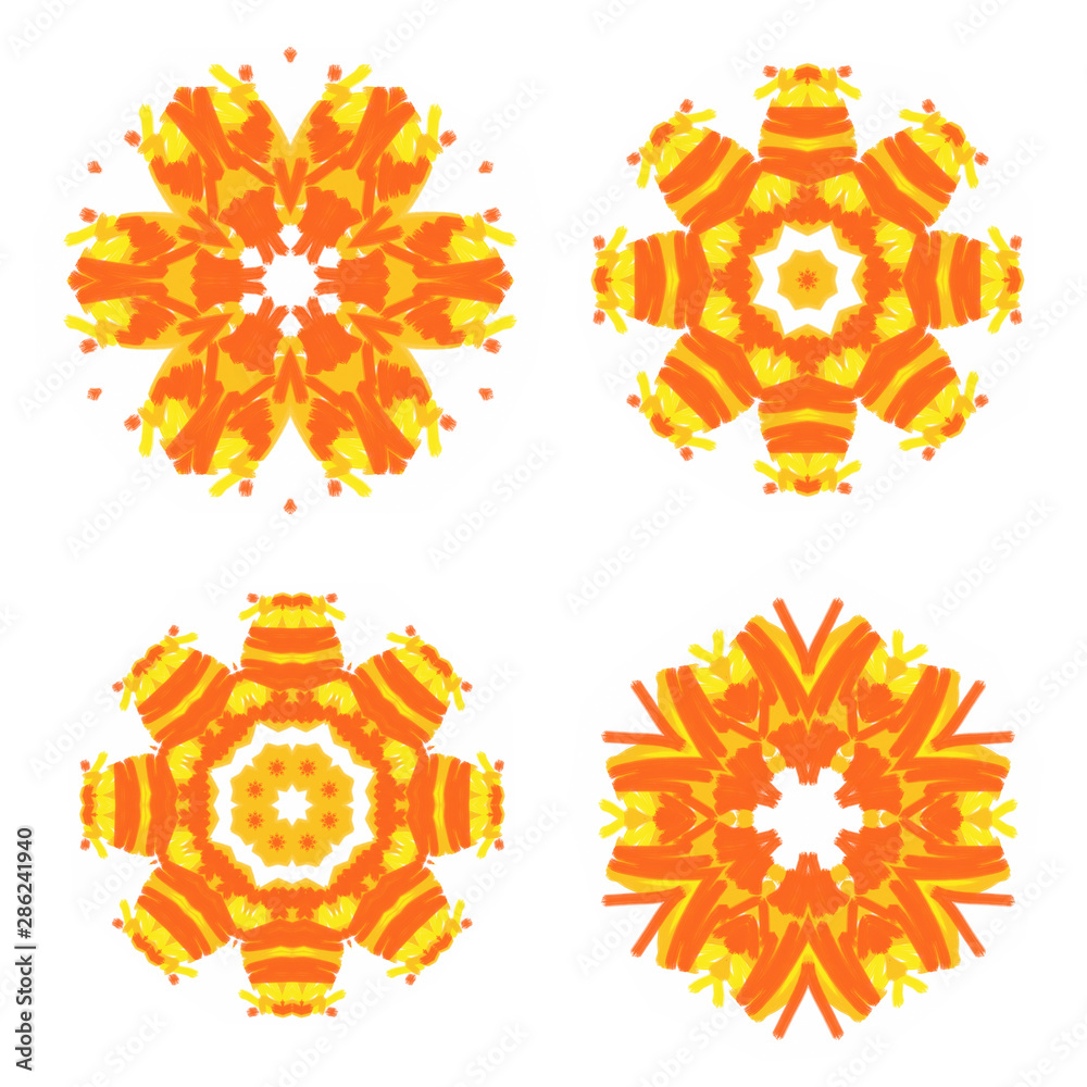 Fototapeta premium Bright abstract color patterns