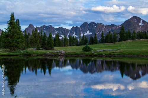 Backpacking in Colorado Mountains