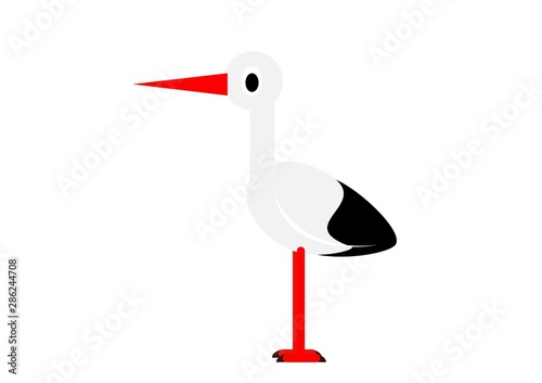bocian, ptak, Polska, symbol