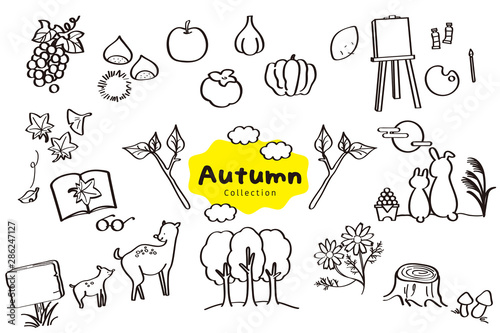 秋の素材まとめ