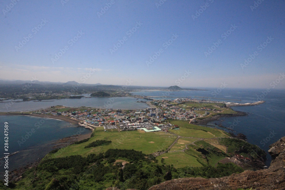 Views of Jeju island in South Korea