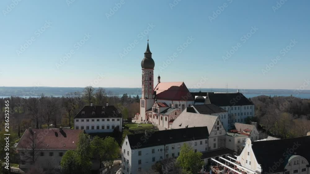 Munich Andechs Monastery in Germany, hiking , shoot with DJI Mavic Air at 4k 30fps Munich Andechs Monastery in Germany, hiking , shoot with DJI Mavic Air at 4k 30fps