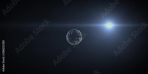 Amazing VR 360 3D Animation of Planet Earth 