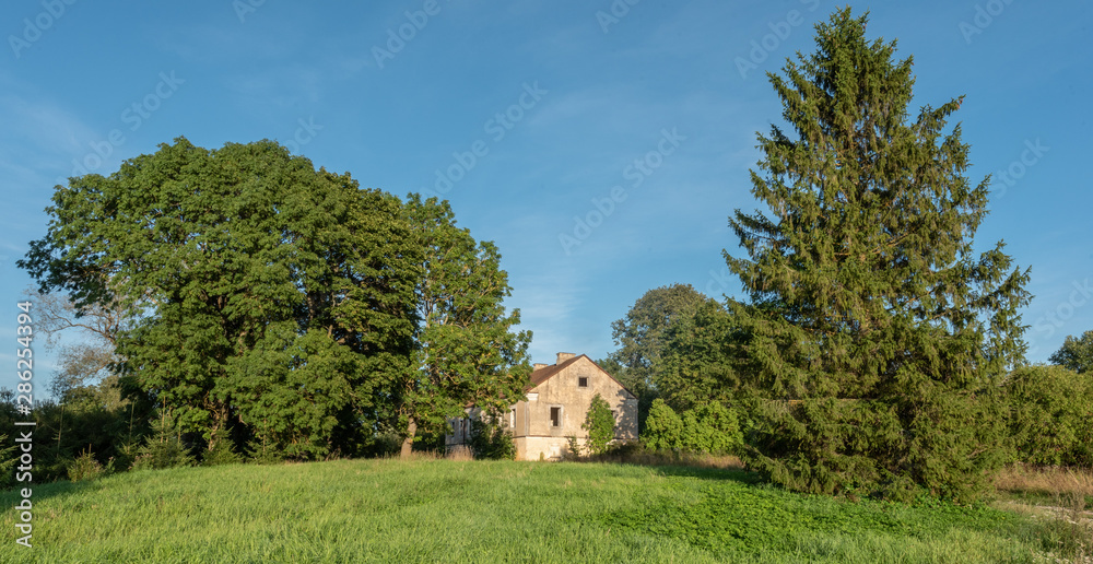 Fototapeta premium manor ülgase estonia europe
