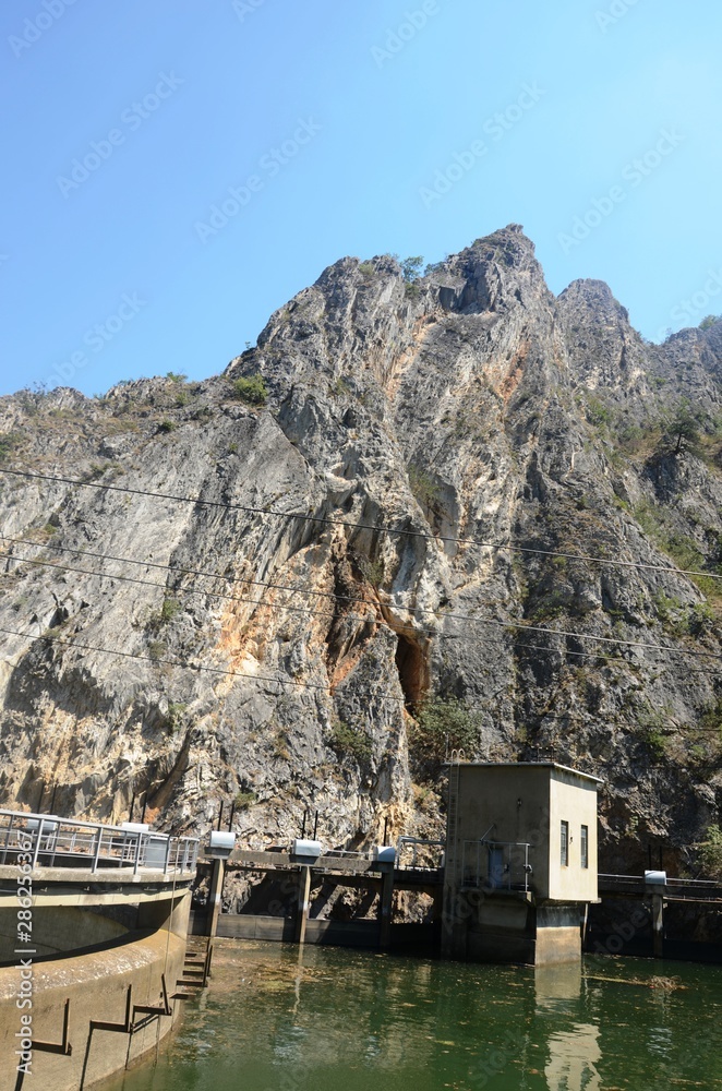 Macédoine du Nord : Canyon de Matka (région de Skopje)