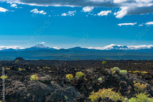 Lava Flow At Newberry Volcanic National Monument photo