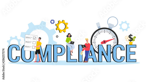 Compliance concept. Idea of a business agreement