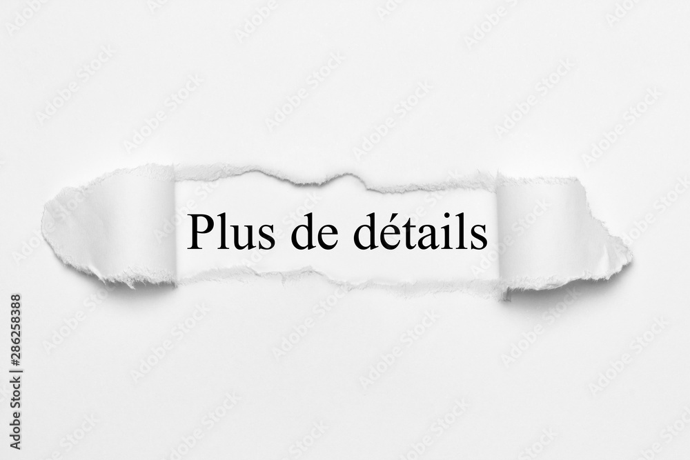 Plus de détails 