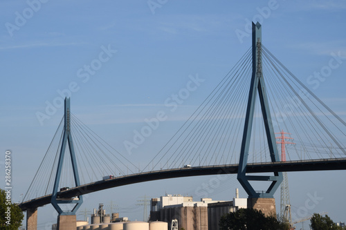 Hamburg, Germany: Koehlbrand bridge photo