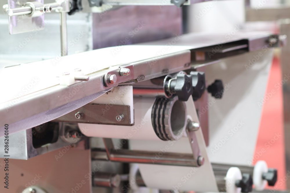 empty conveyor belt for food industry empty conveyor belt for food industry