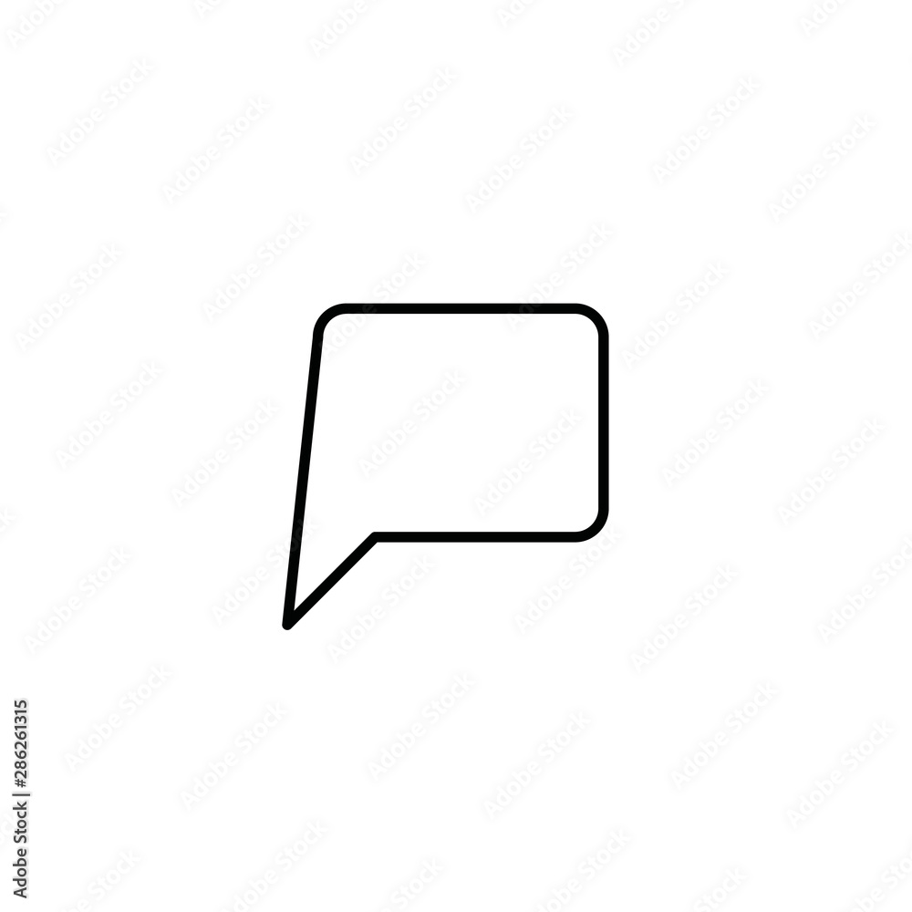 chat bubble. Flat vector icon chat bubble. Flat vector icon