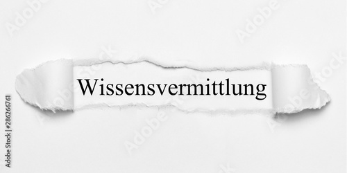 Wissensvermittlung