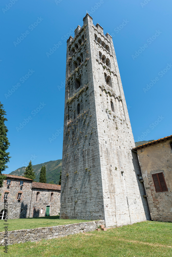 Medieval church at Diecimo, Lucca