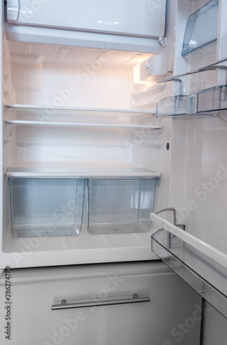 Wallpaper Mural interior of modern kitchen, refrigerator empty Torontodigital.ca