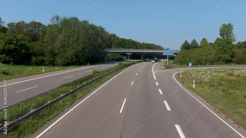 Flying around the streets of Karlsruhe on top of a double decker bus. Driving along the B3 country road from Durlach to Karlsruhe. Flying around the streets of Karlsruhe on top of a double decker bus. Driving along the B3 country road from Durlach to Karlsruhe.