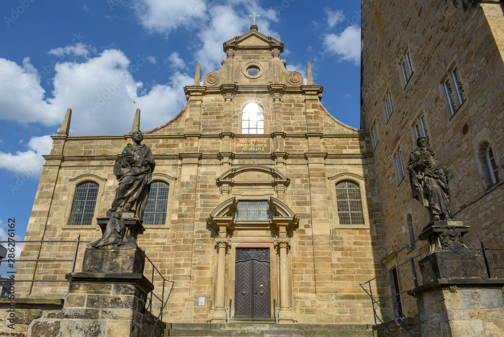 Holy cross church in Hildesheim, Germany