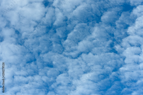 Beautiful natural background-sky with clouds