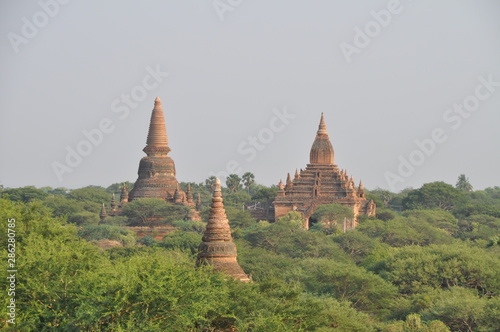 Old Bagan temple and ruins in Myanmar