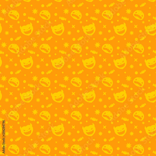 Halloween pattern vector design for background vector illustration