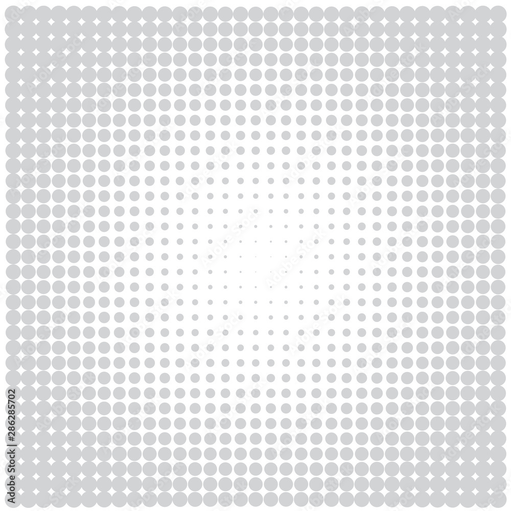 Gray dots on white background Gray dots on white background