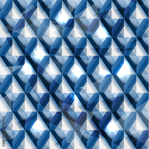 Seamless diamond bejeweled background - abstract eps10 vector