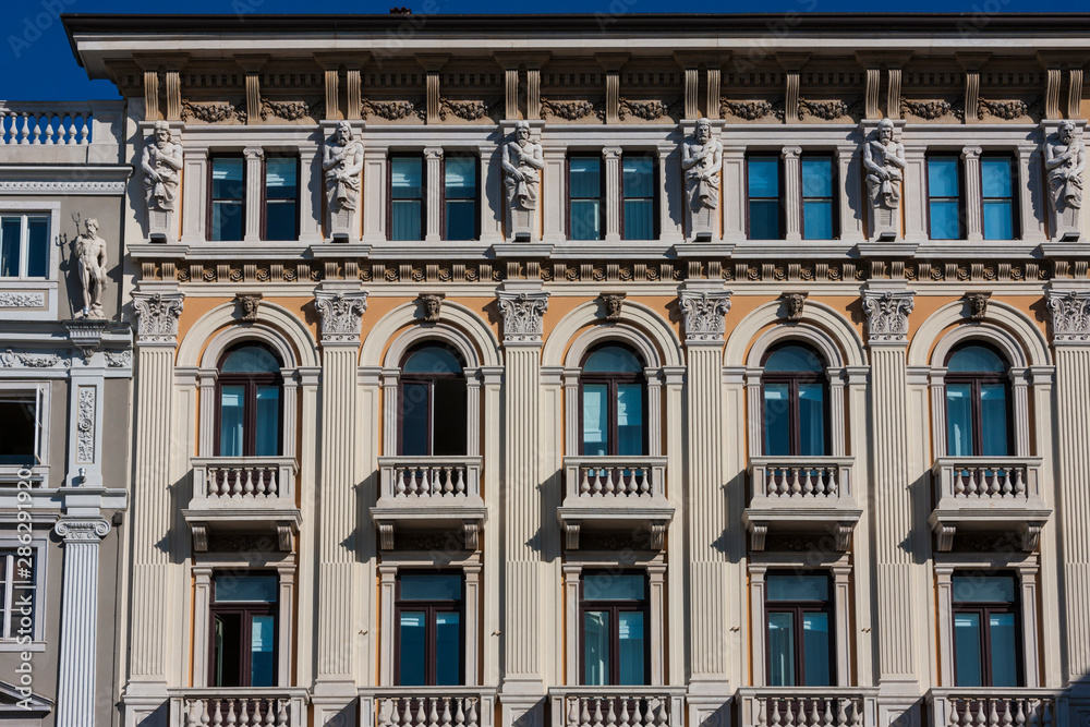 Fototapeta premium Miasto Triest we Włoszech