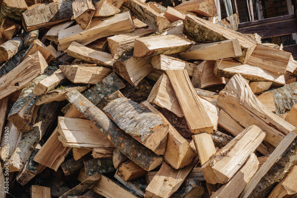a pile of old split wood to kindle a fire a pile of old split wood to kindle a fire