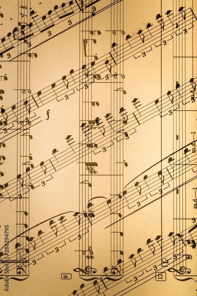 Naklejka premium Music.