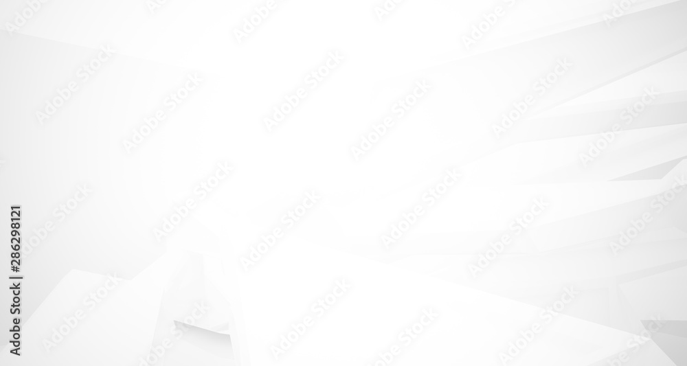 White smooth abstract architectural background. 3D illustration and rendering White smooth abstract architectural background. 3D illustration and rendering