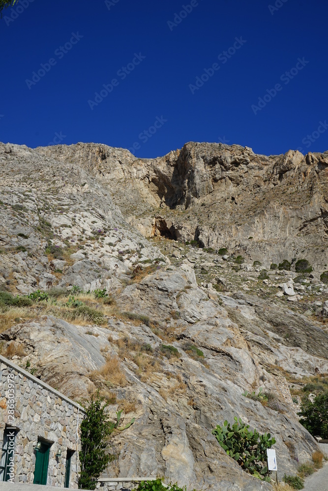 Berg Mesa Vouno, Santorin Berg Mesa Vouno, Santorin