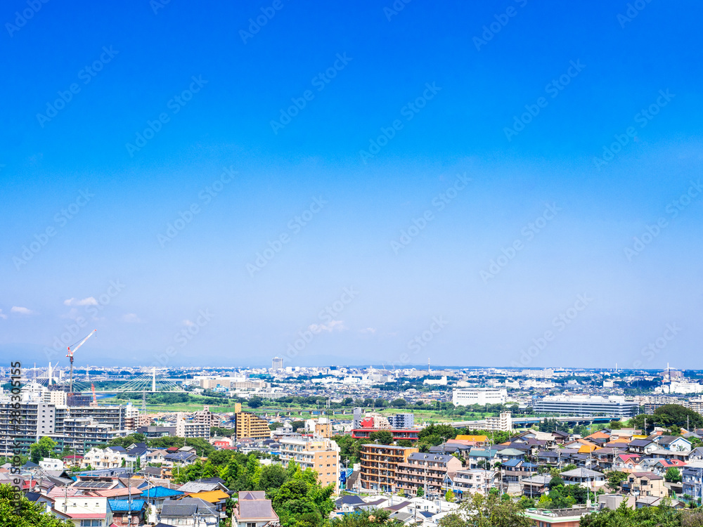 Obraz premium 郊外の住宅地 東京