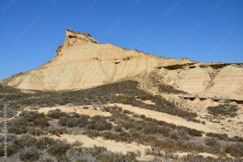 Fototapeta premium Désert des Bardenas Reales Navarre Espagne