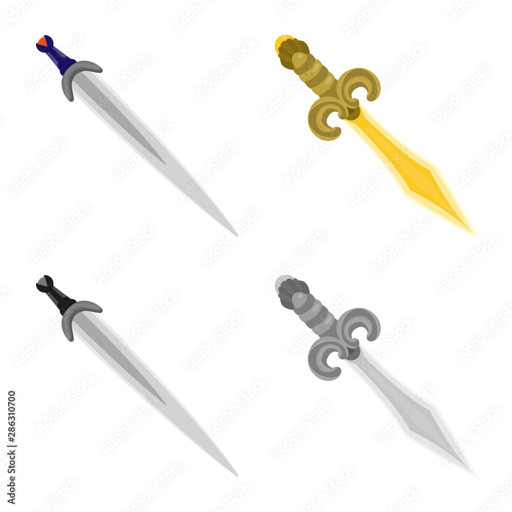 Vector illustration of game and armor symbol. Collection of game and blade stock vector illustration. Vector illustration of game and armor symbol. Collection of game and blade stock vector illustration.