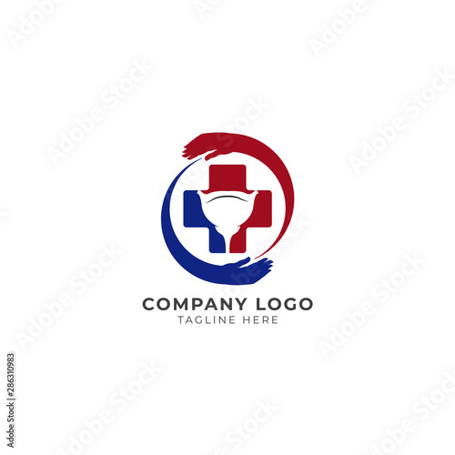 Free Download bladder heath care logo vector icon ilustration - GFXLoad