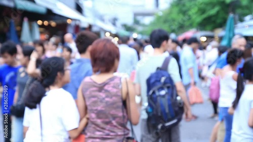 Wallpaper Mural HD : People Crowded Shopping liftstyle background Torontodigital.ca