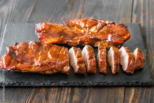 Fotografija Char siu pork - Chinese bbq pork