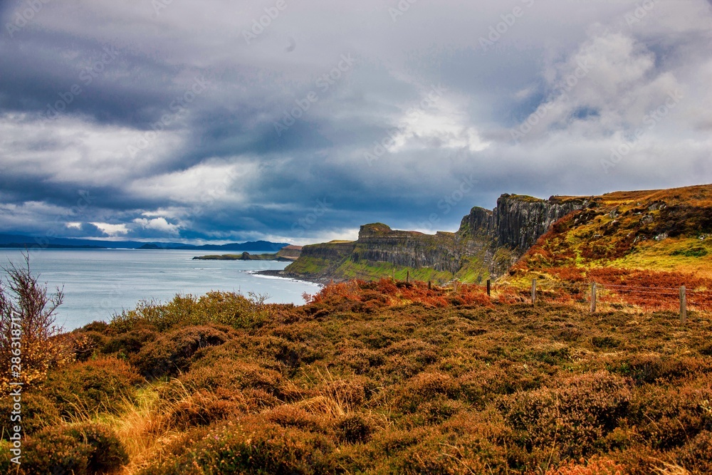 Kilt Rock, Isle of Skye, Scotland, United Kingdom, Europe